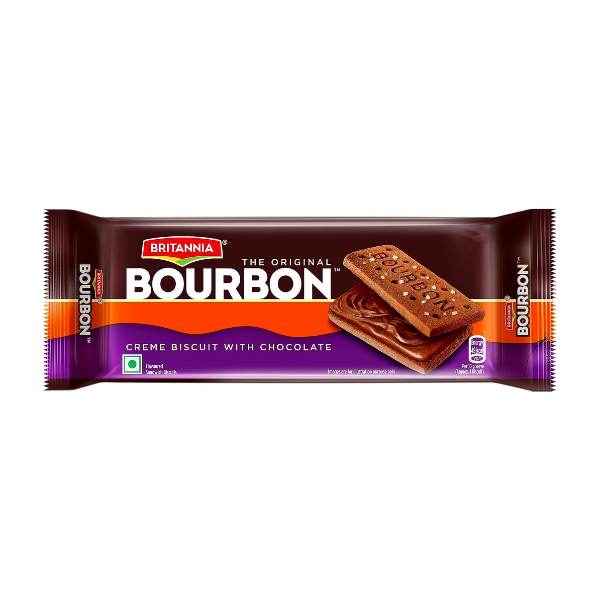 Britannia Bourbon Chocolate Cream Biscuit