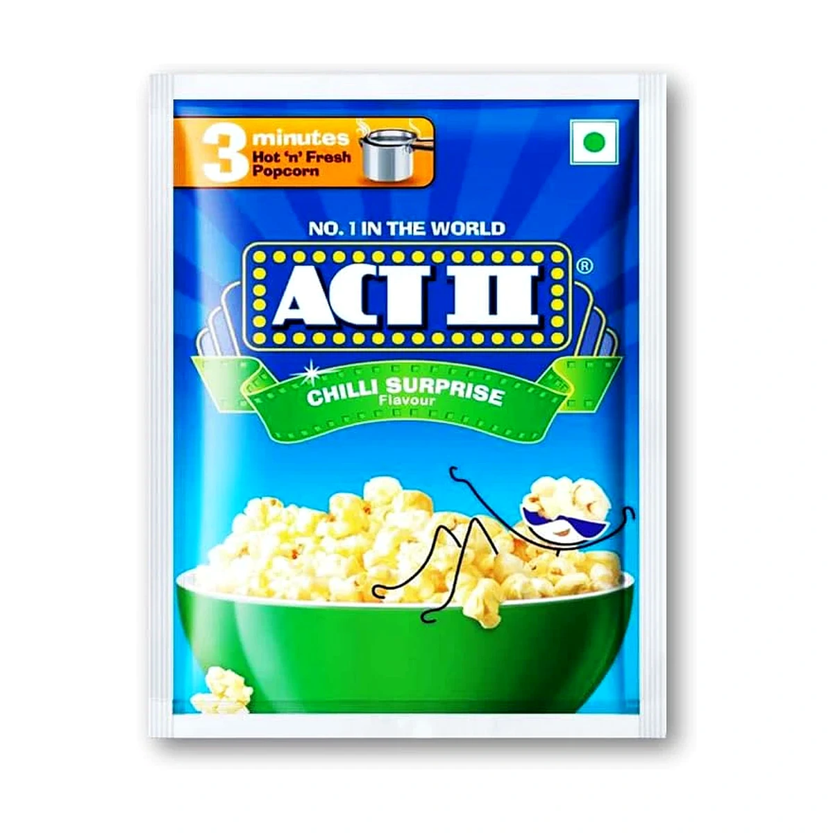 ACT II Chilli Surprise Instant Popcorn