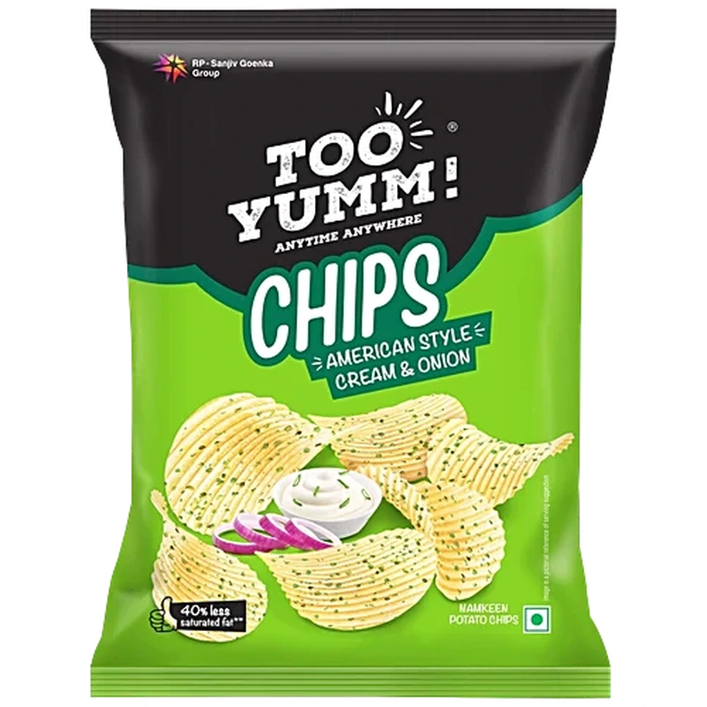 Too Yumm American Style Cream &amp;amp;amp; Onion Potato Chips