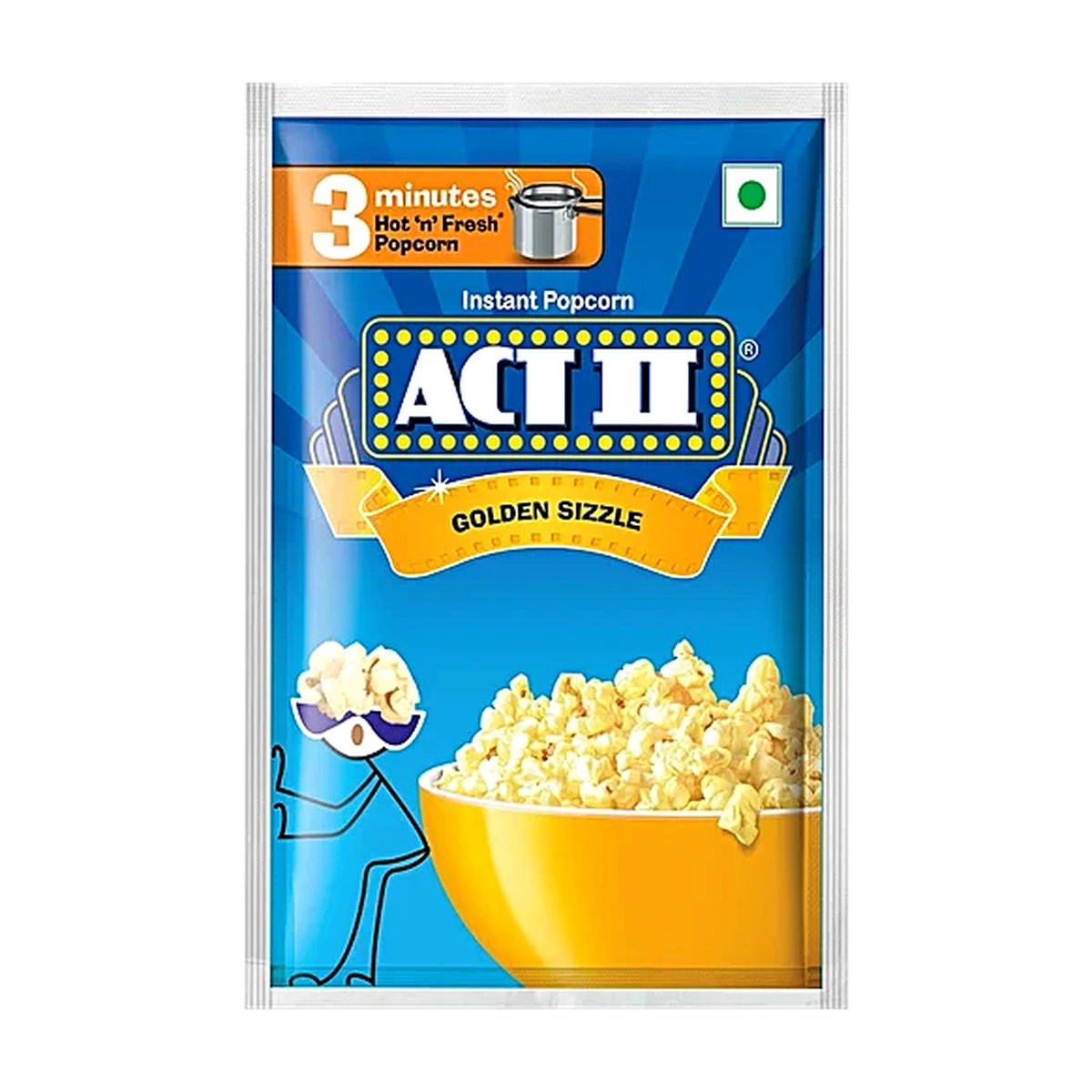 ACT II Golden Sizzle Instant Popcorn