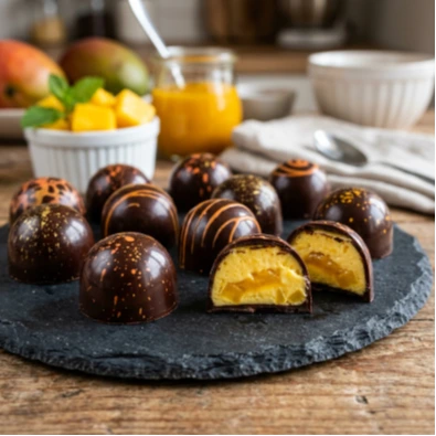 Mango Cheesecake Bonbons 100gms