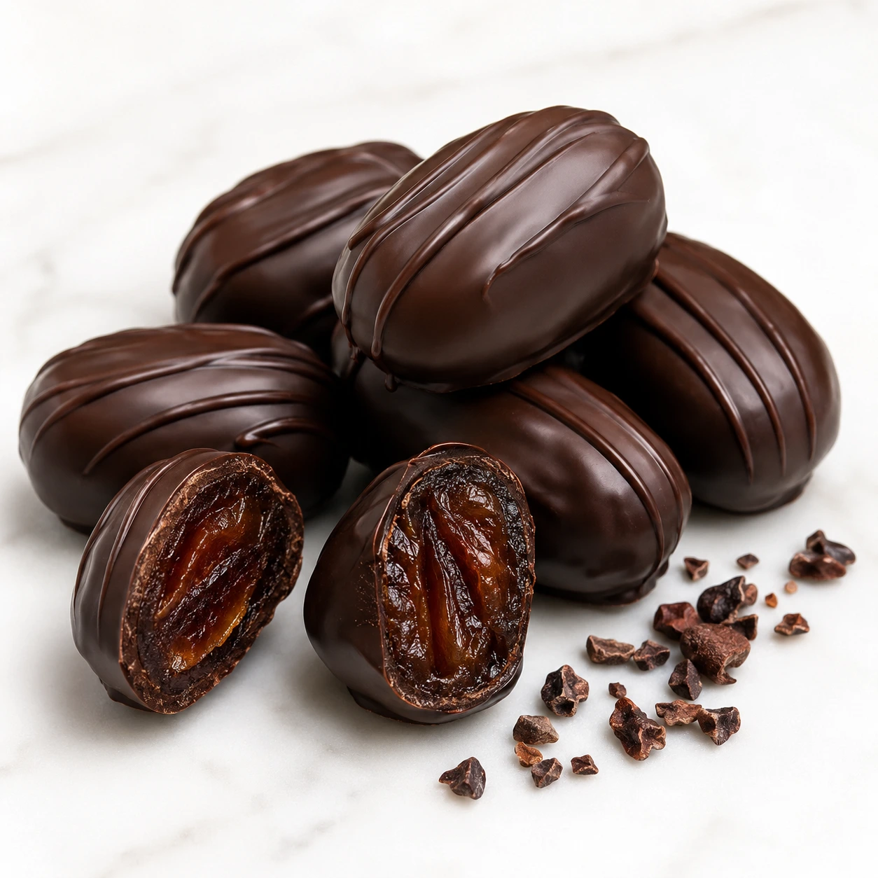 Dates Covered in Dark Chocolate 250