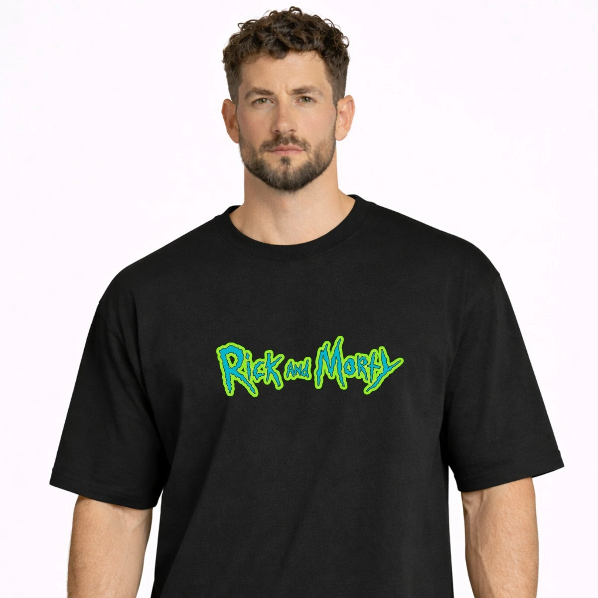 Rick and Morty Galaxy Oversized T-Shirt