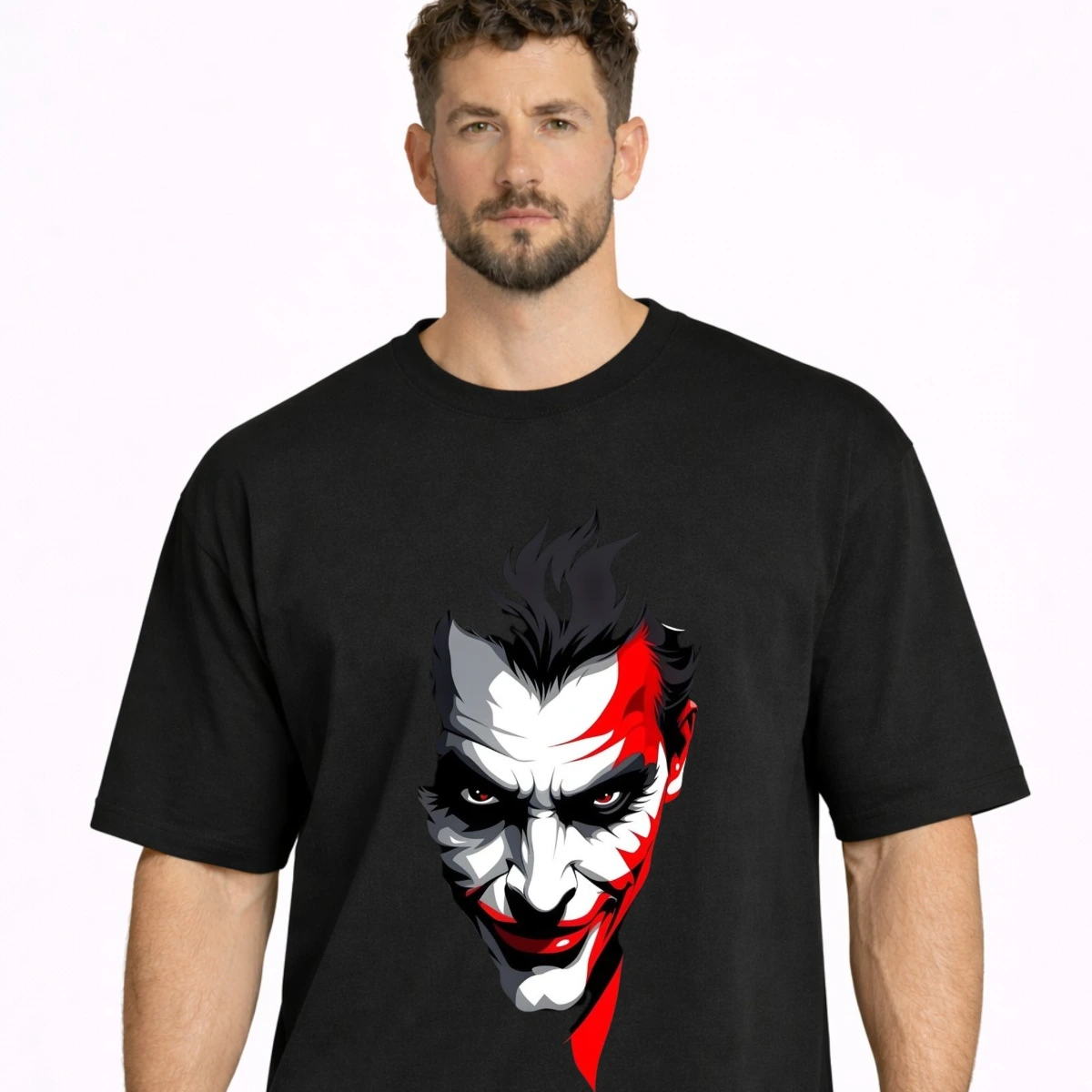 Dark Clown Oversized T-Shirt