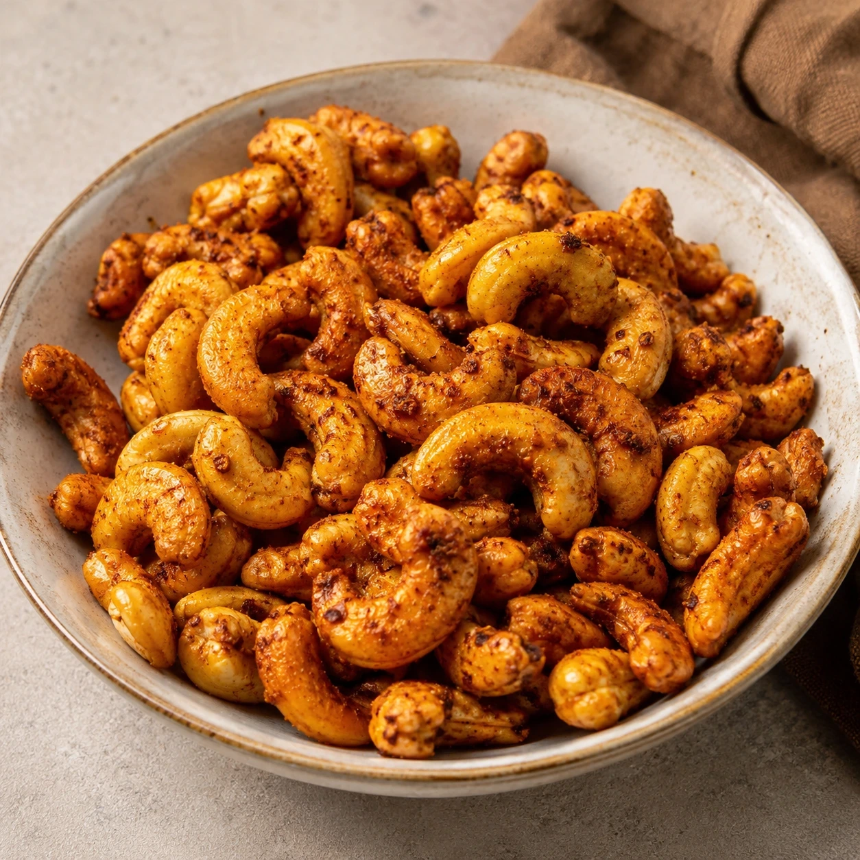 Cashew Red Chilli Ghee Fried