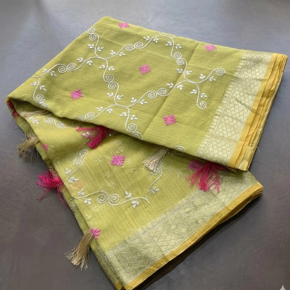 Kota fancy with thread work