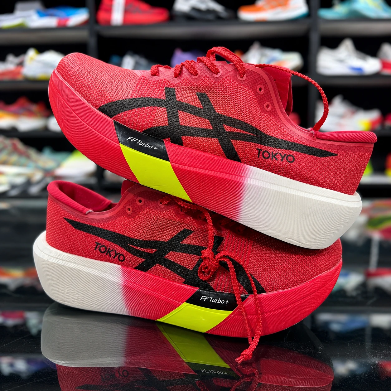 Red Tokyo Running Shoes