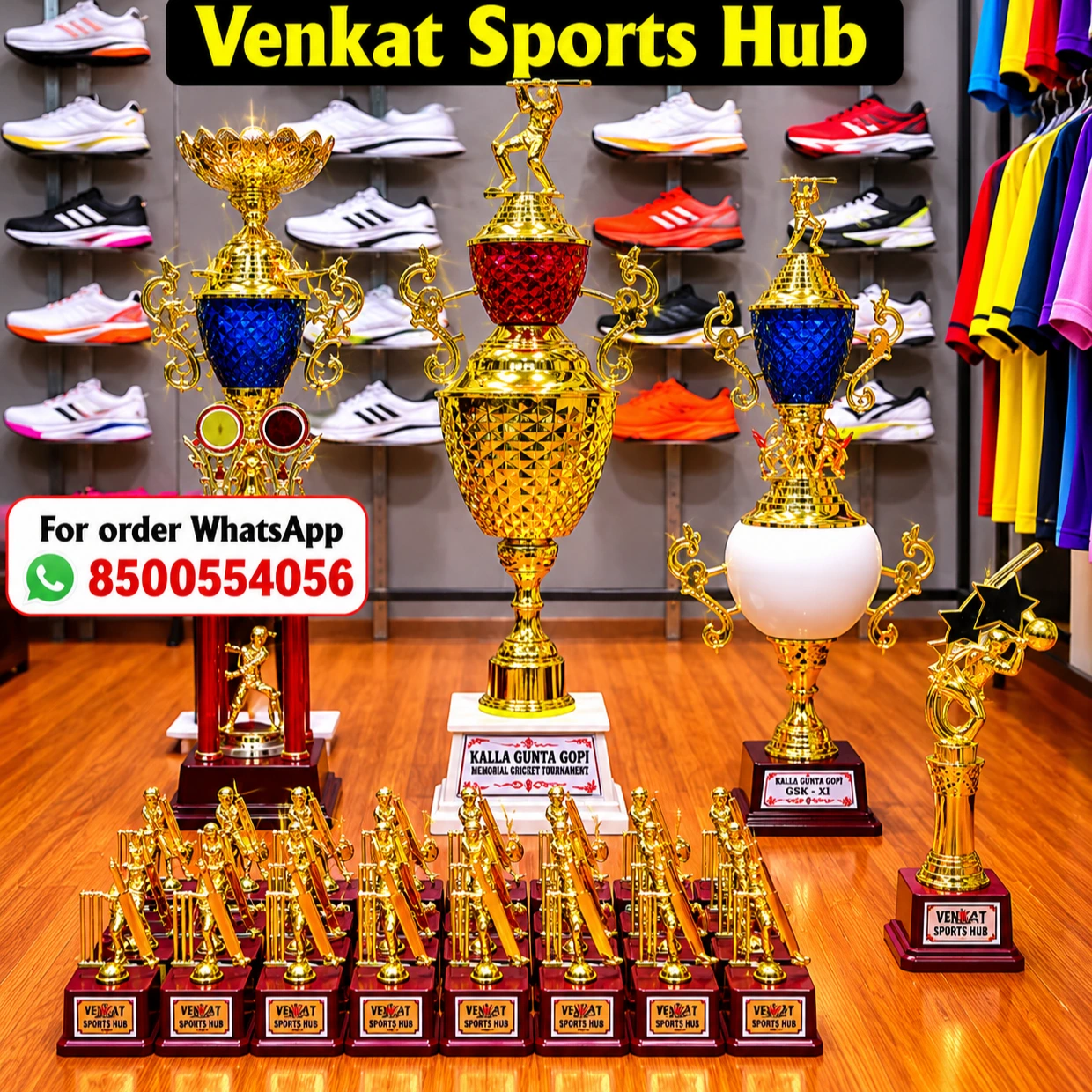Premium Sports Trophy Collection