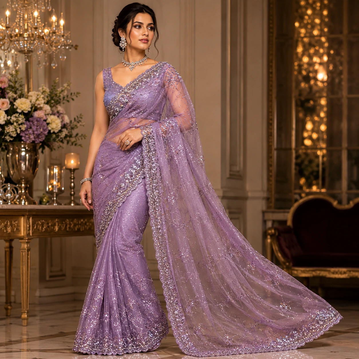 Party Wear Designer Saree