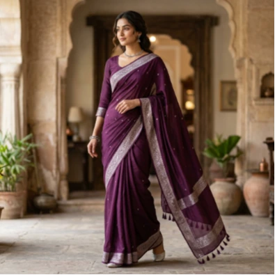 Soft Viscose Saree