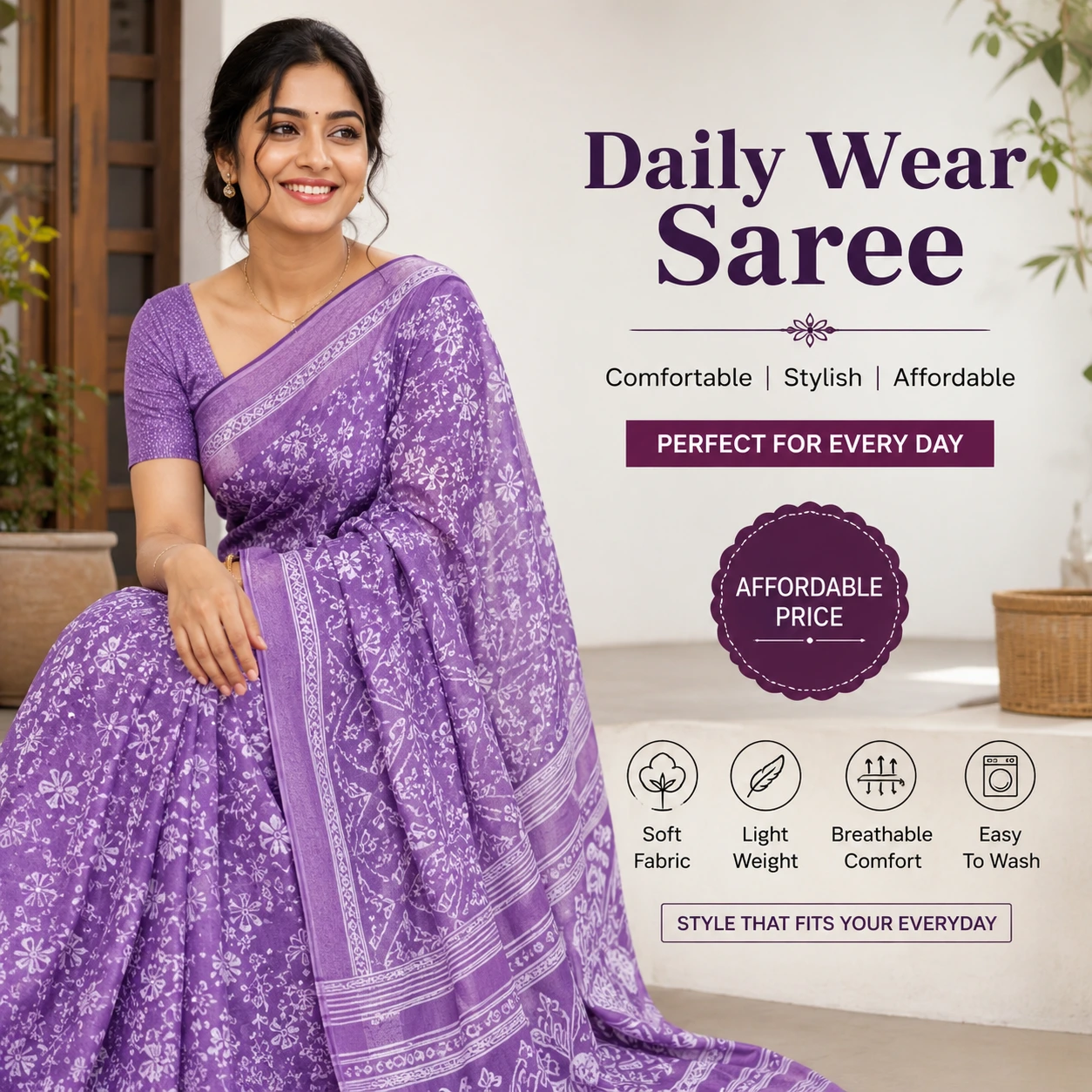 Daily Wear Affordable Saree