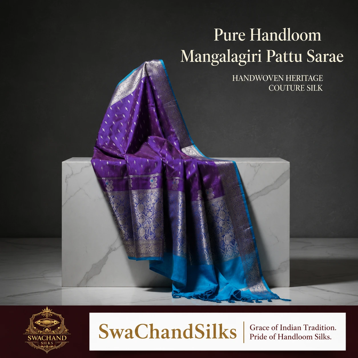 Mangalagiri Handloom Pattu Saree