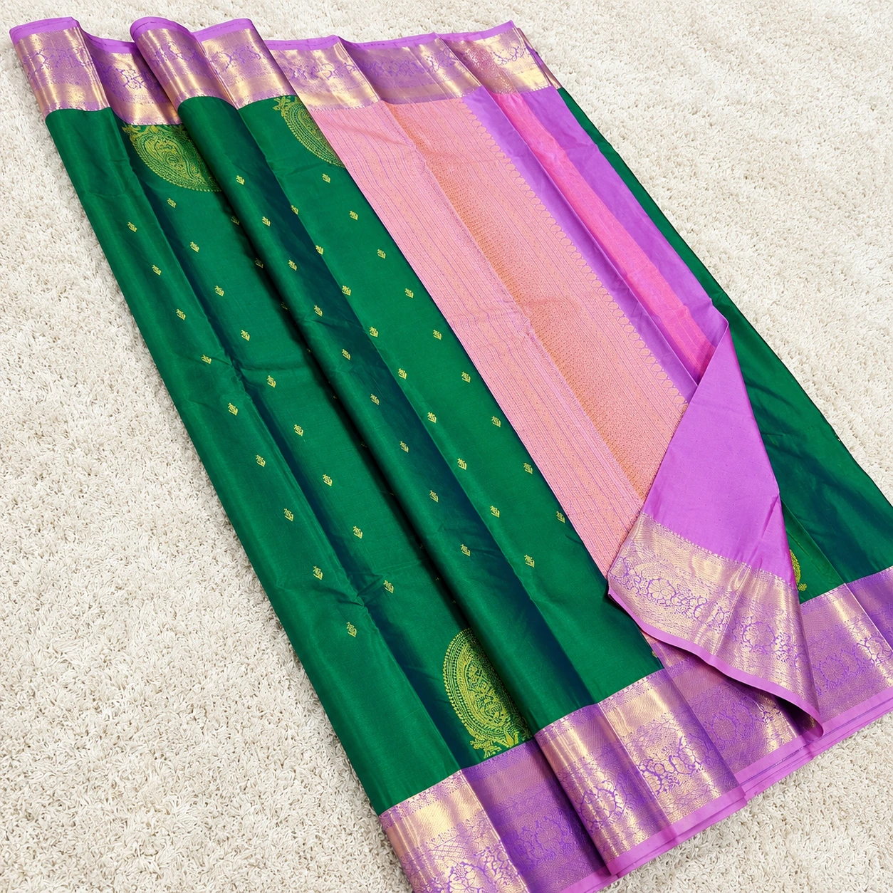 Semi Kanchipuram Silk Saree