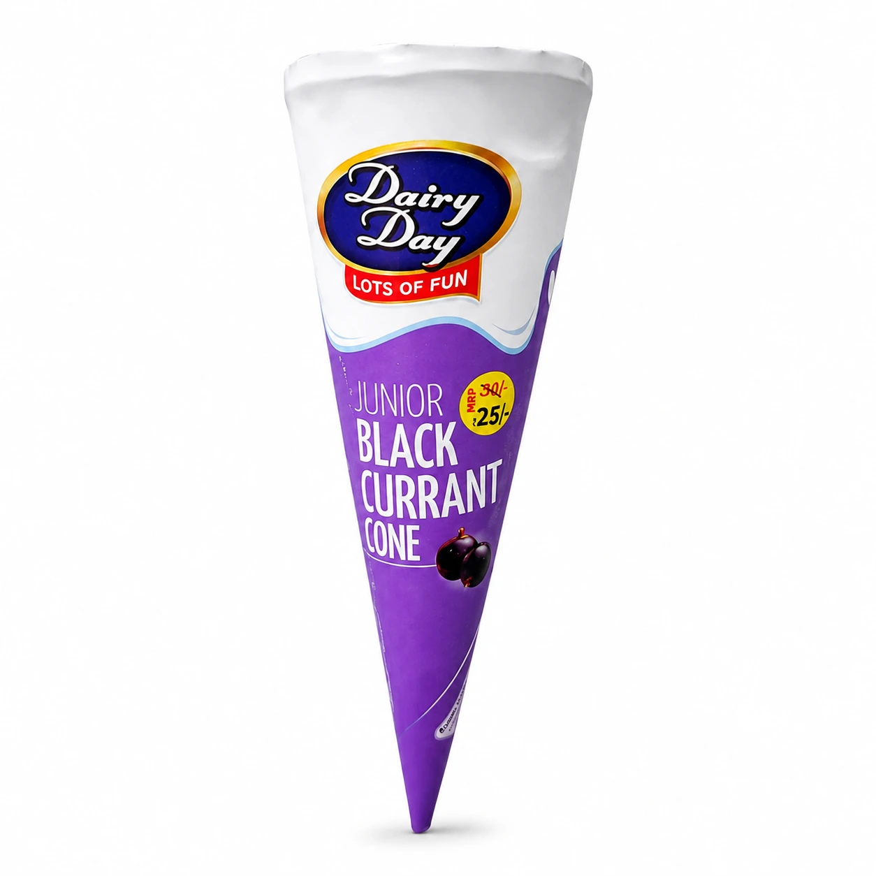 Dairy Day Junior Black Currant Cone
