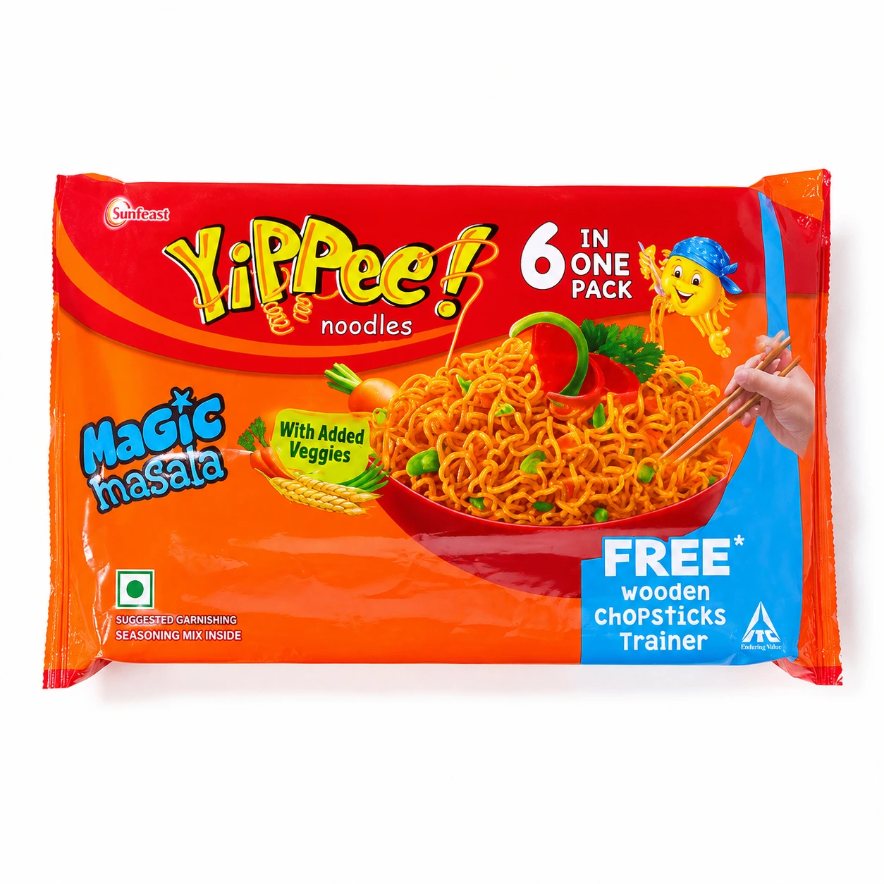 Sunfeast YiPPee! Magic Masala Noodles – 6-in-1 Pack
