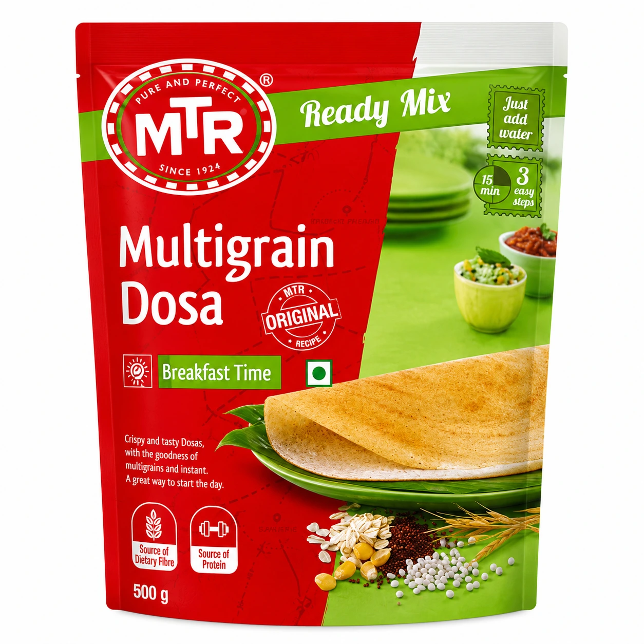 MTR Multigrain Dosa Ready Mix – 500 g