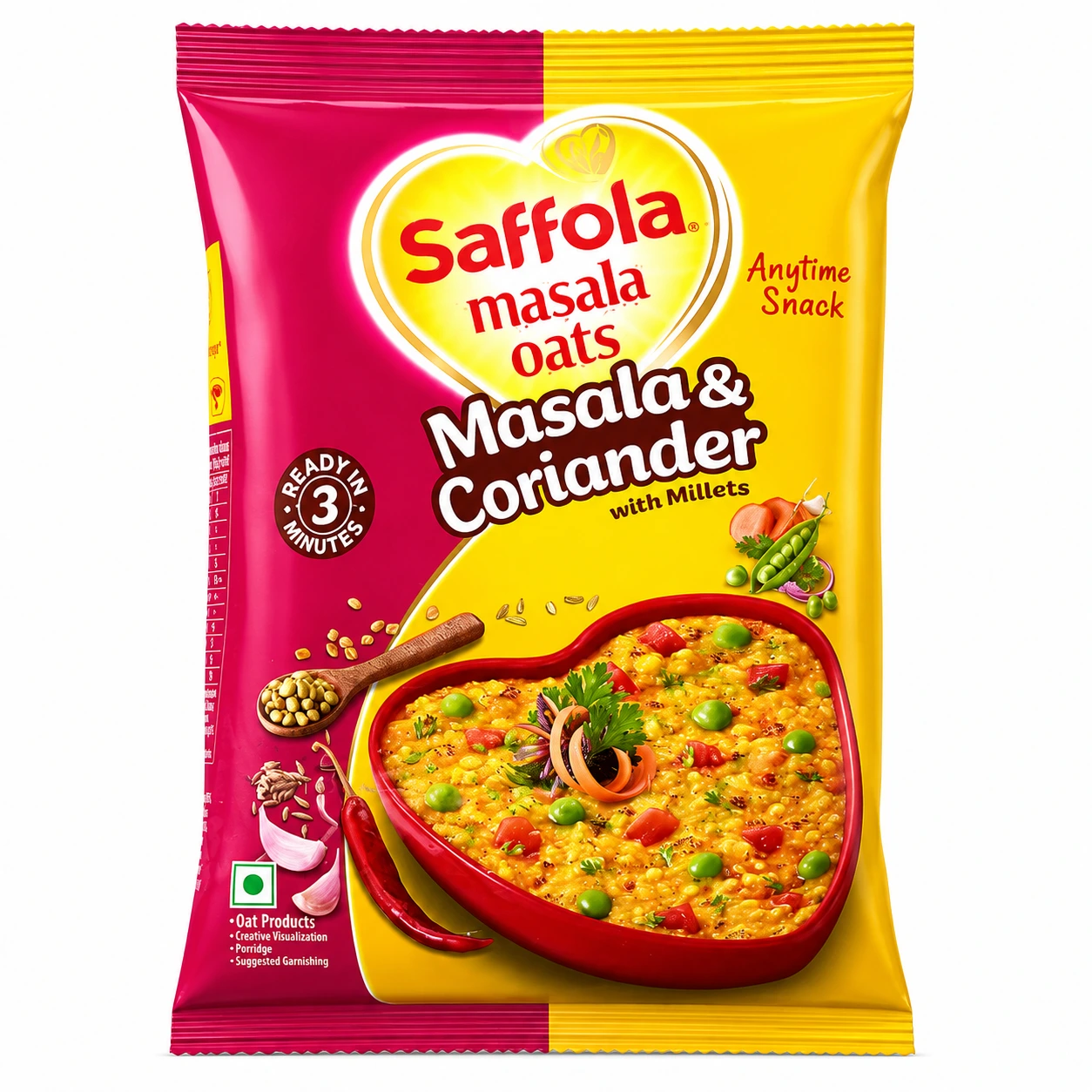 Saffola Masala Oats – Masala &amp;amp; Coriander with Millets