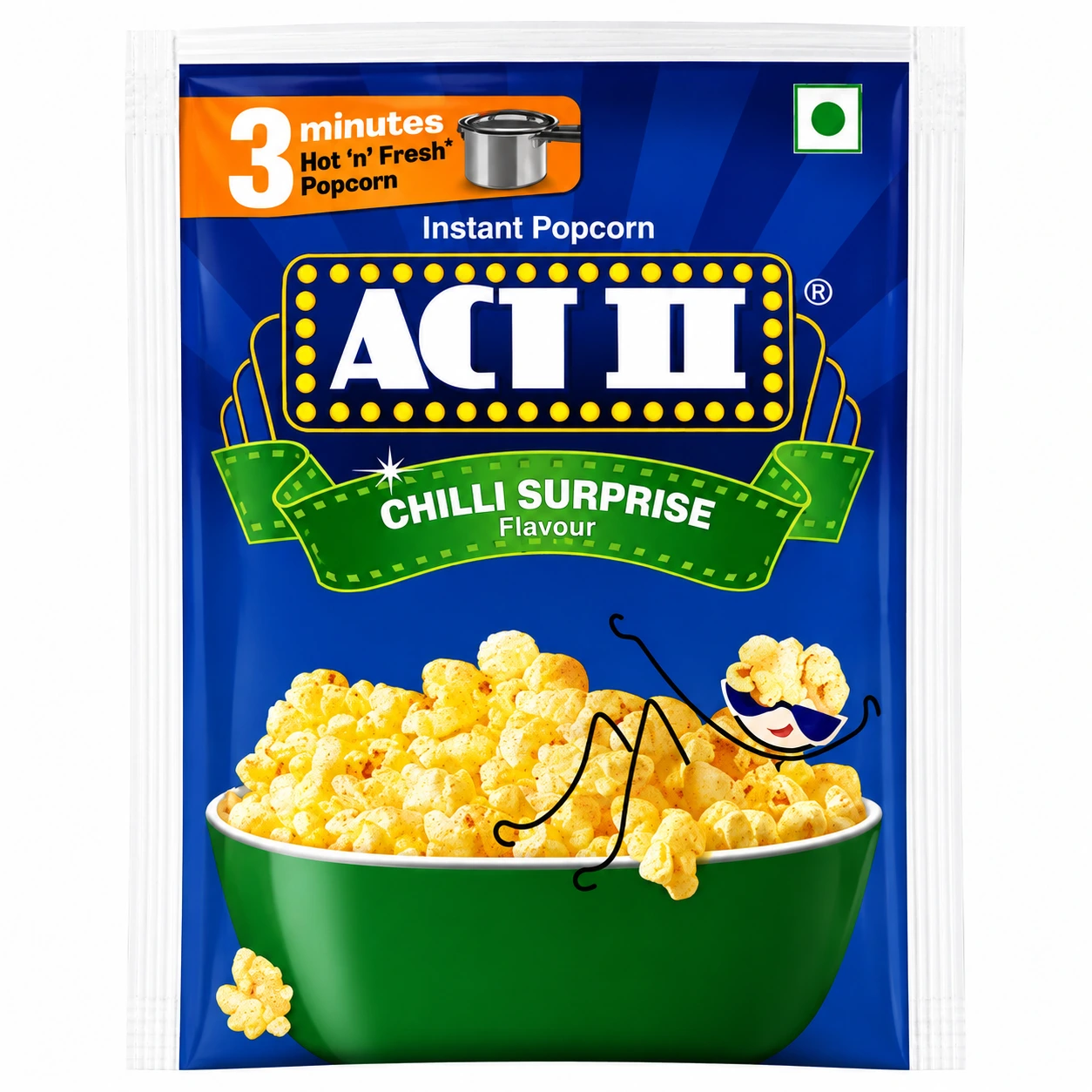 ACT II Chilli Surprise Instant Popcorn