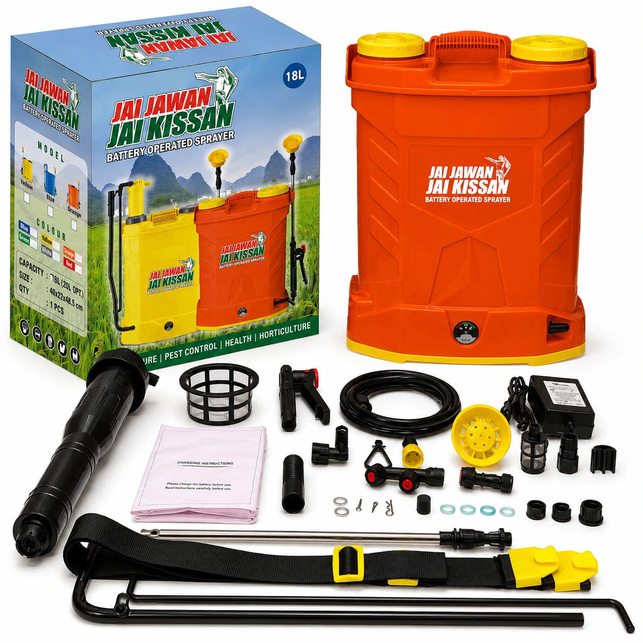 2in1 12-12 Battery sprayer 20 litre