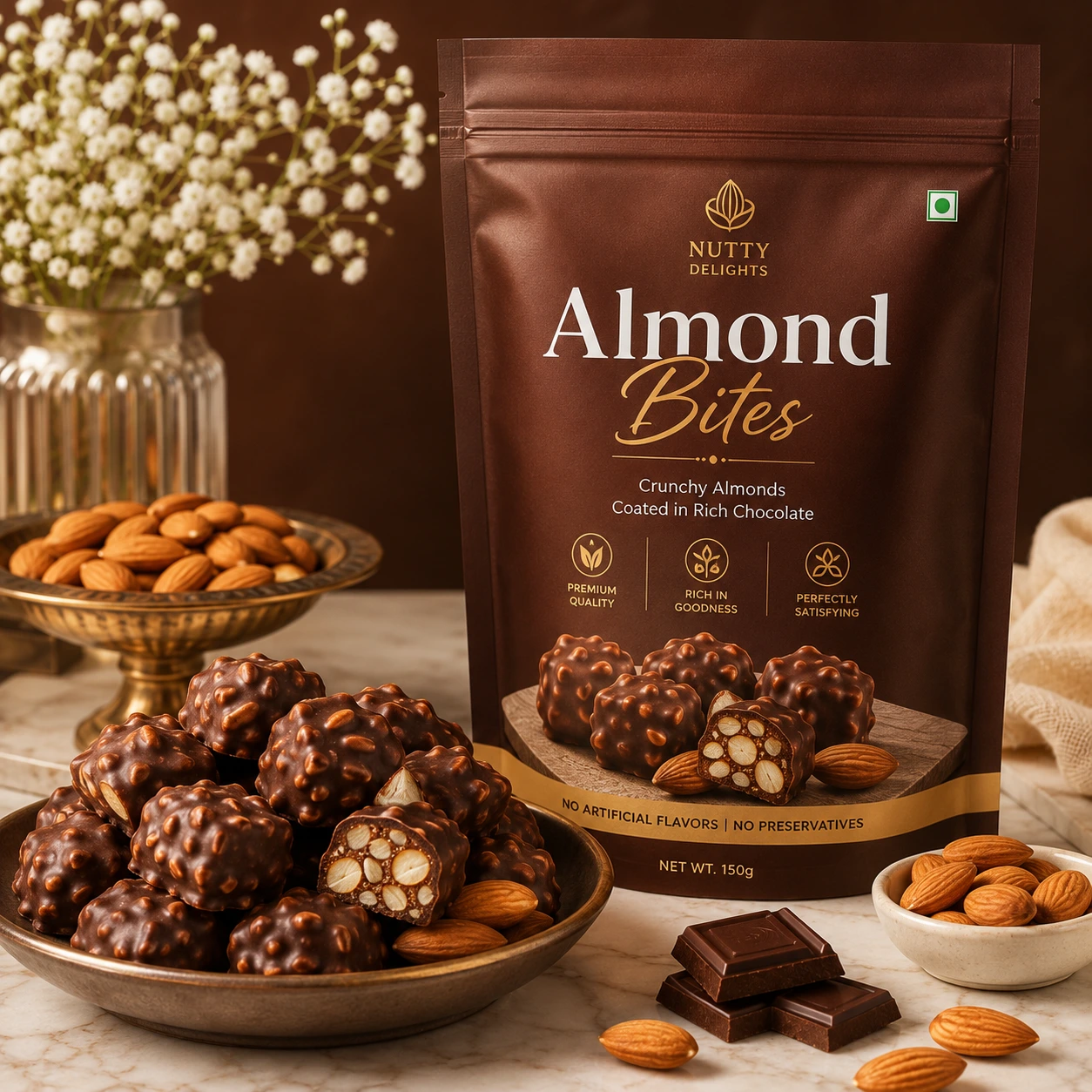 Almond Bites 100gms