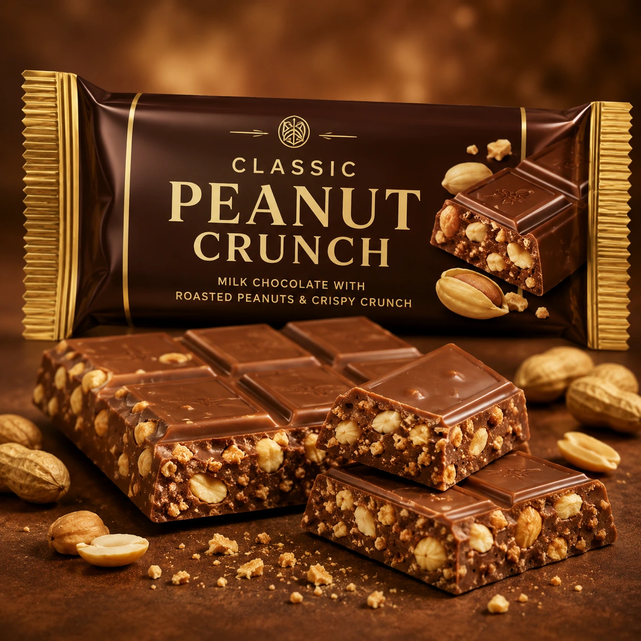 Classic Peanut Crunch 100gms