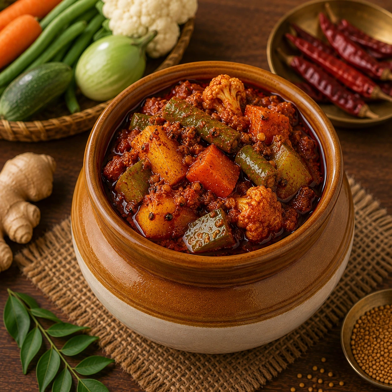Mixed Vegetable Pickle