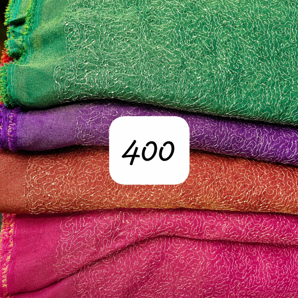 Embroidered Soft Fabric / Designer Dress Material Fabric