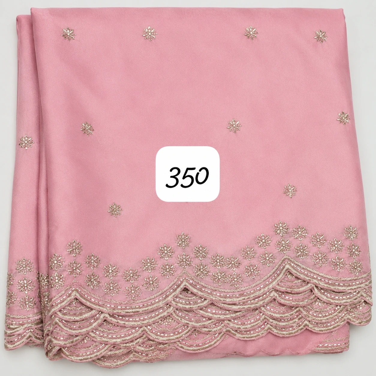 Pink Embroidered Fancy