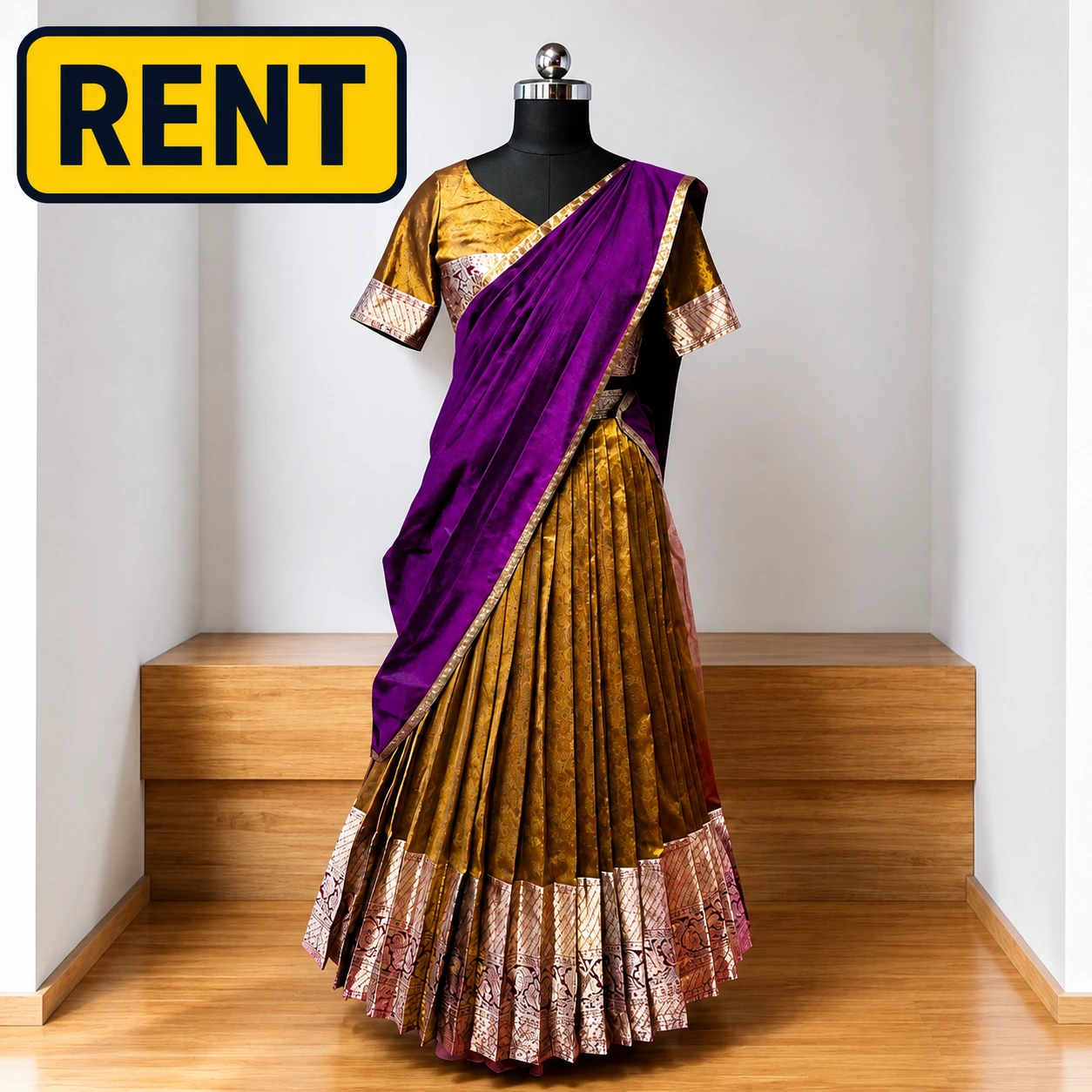 Traditional Half Saree