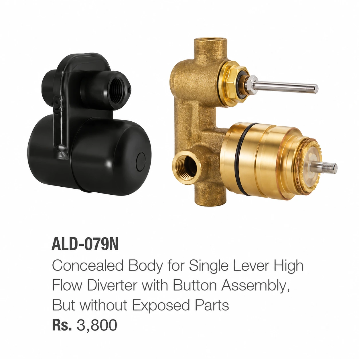 ALD-079N Single Lever High Flow Diverter