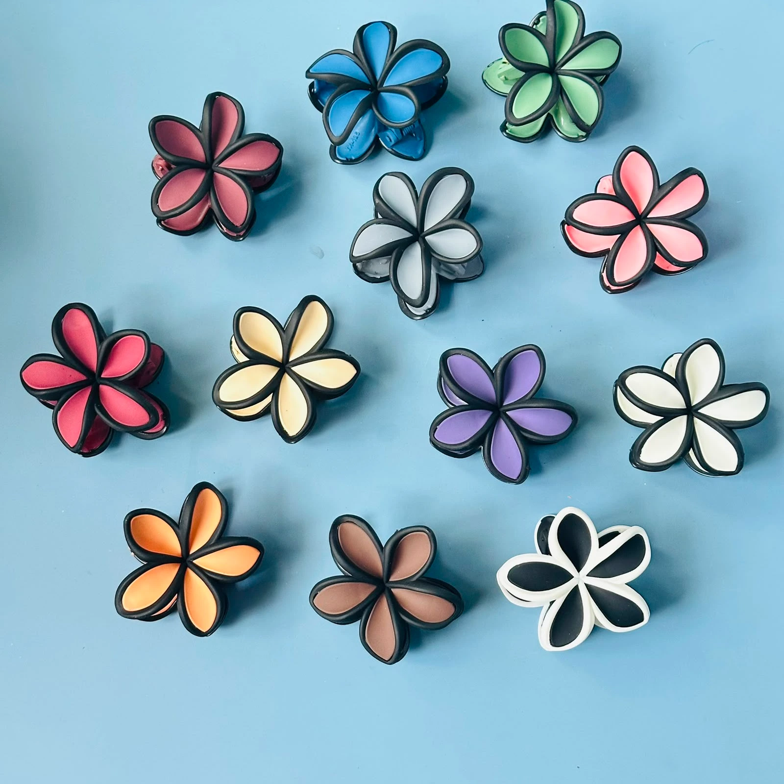 Floral Hair Claw Clip