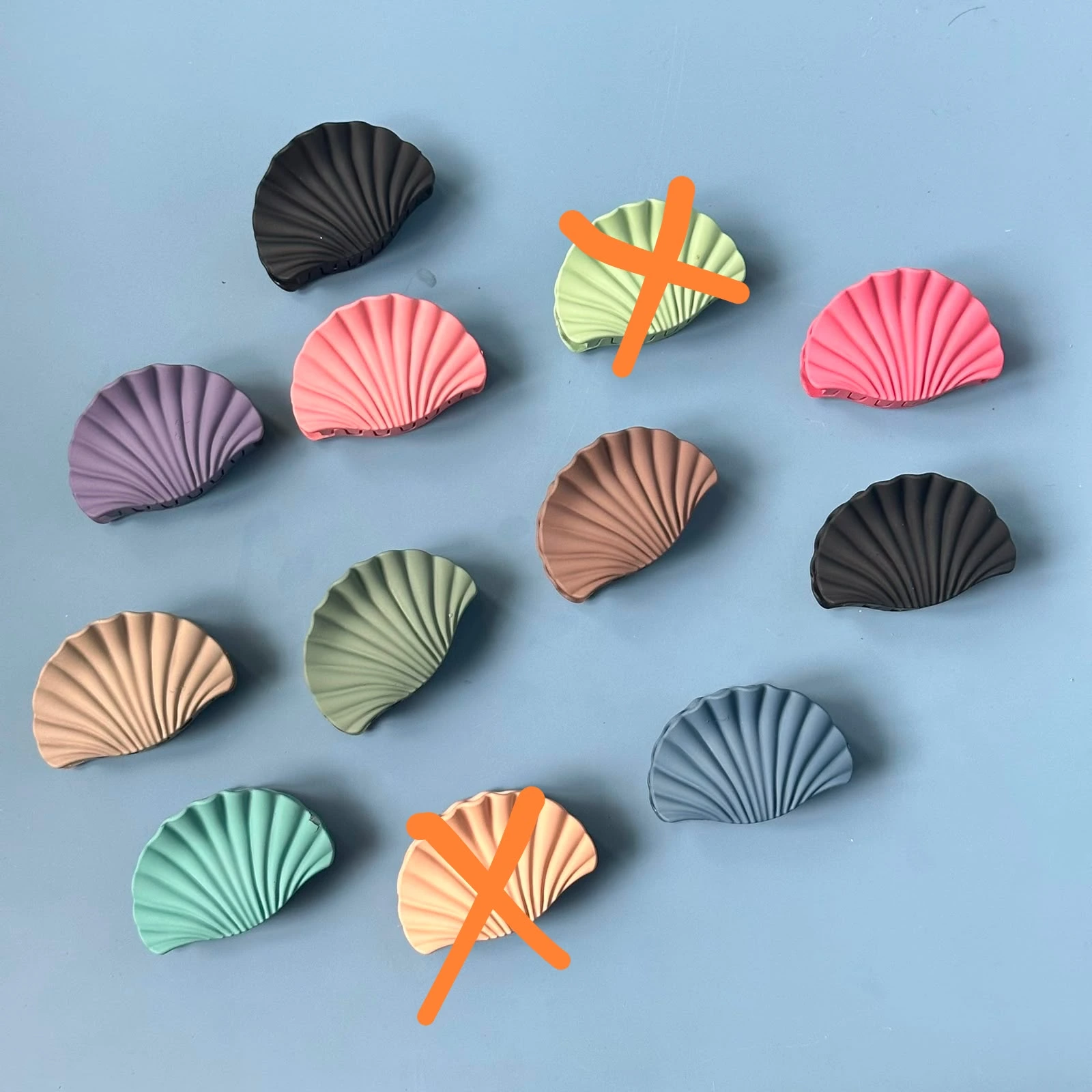 Sea Shell Hair Claw Clip