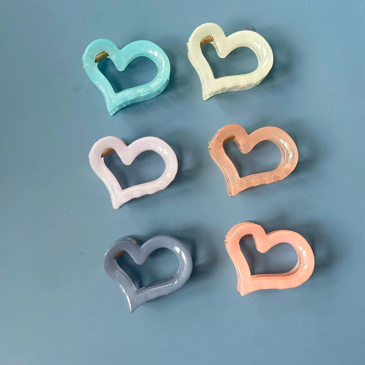 Heart Hair Claw Clip