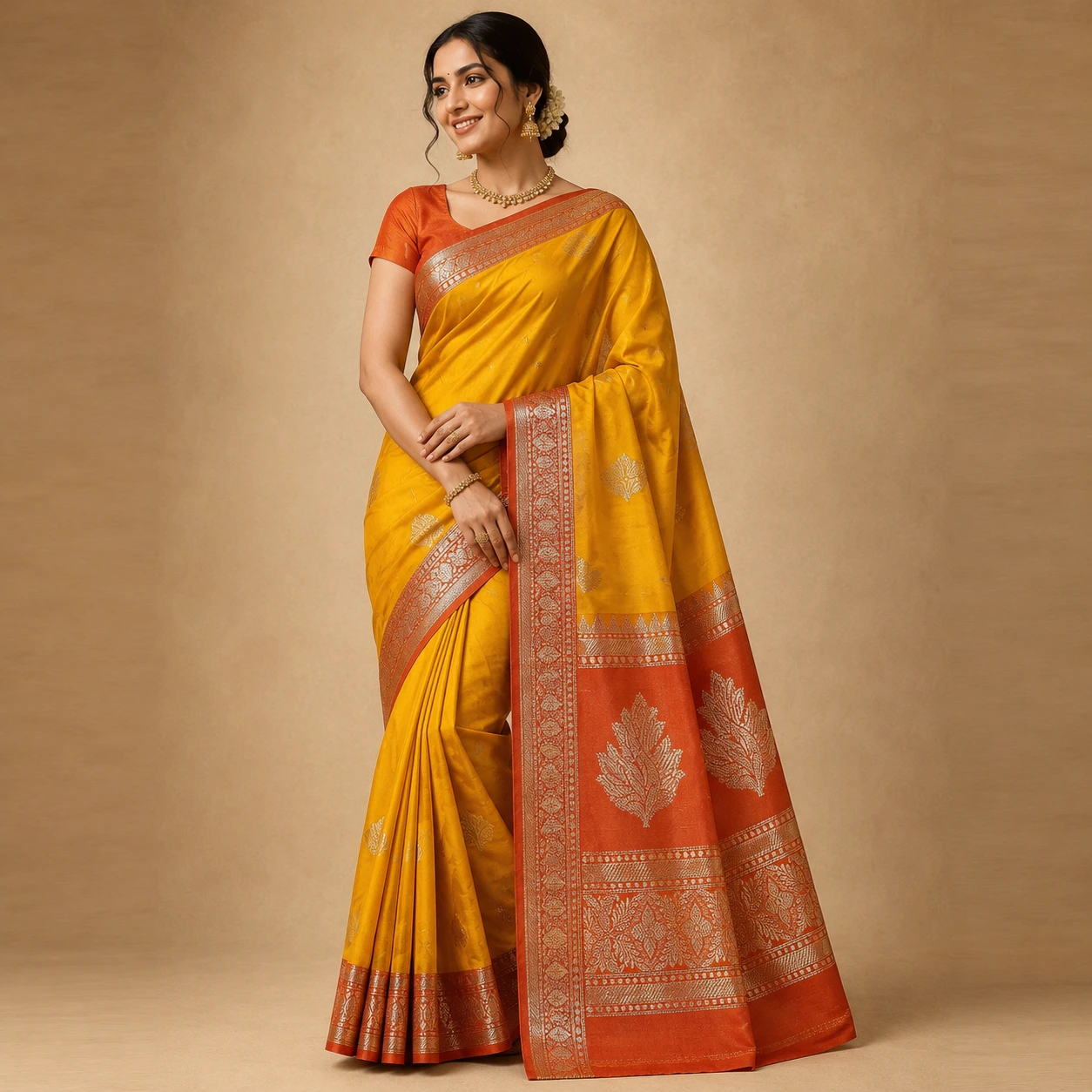 Cotton Chanderi Saree Collection