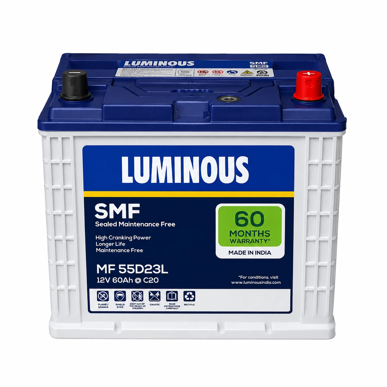 Luminous SMF Battery