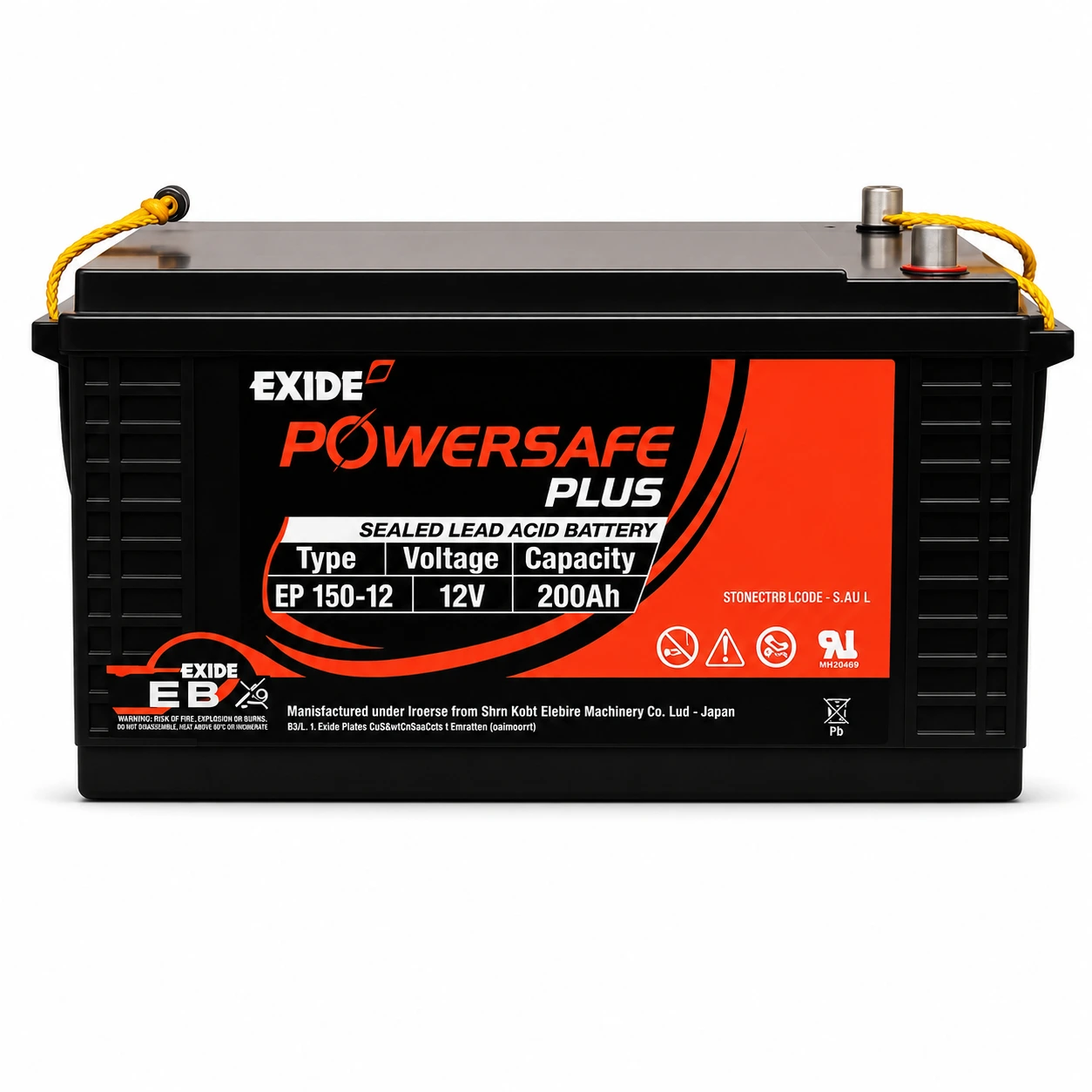 Exide PowerSafe Plus EP 150-12 12V 200Ah Sealed Lead-Acid Battery