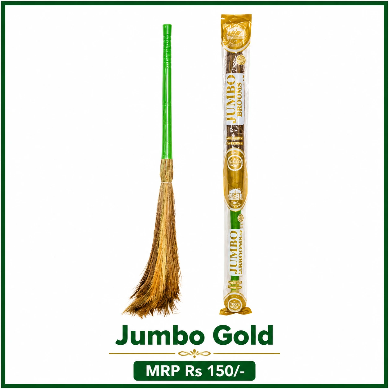 Jumbo Gold Broom