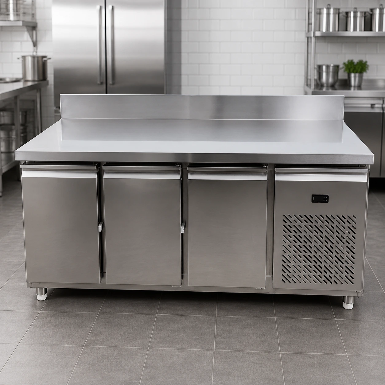 3 Door Under Counter Chiller