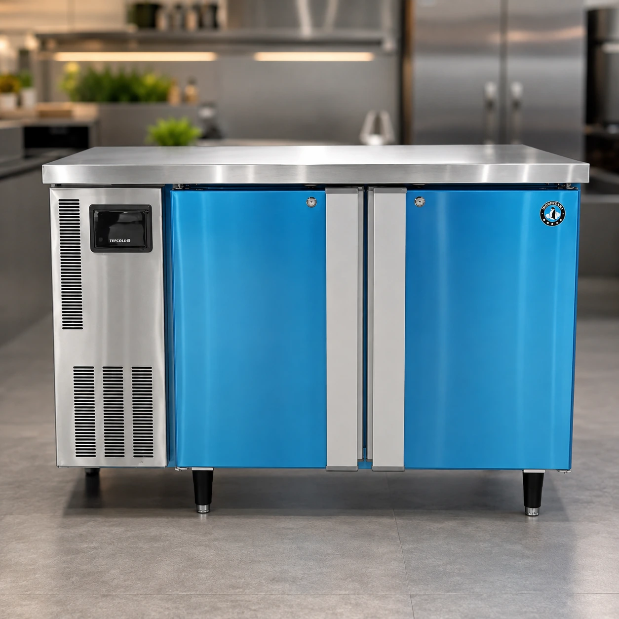 2 Door Under Counter Chiller