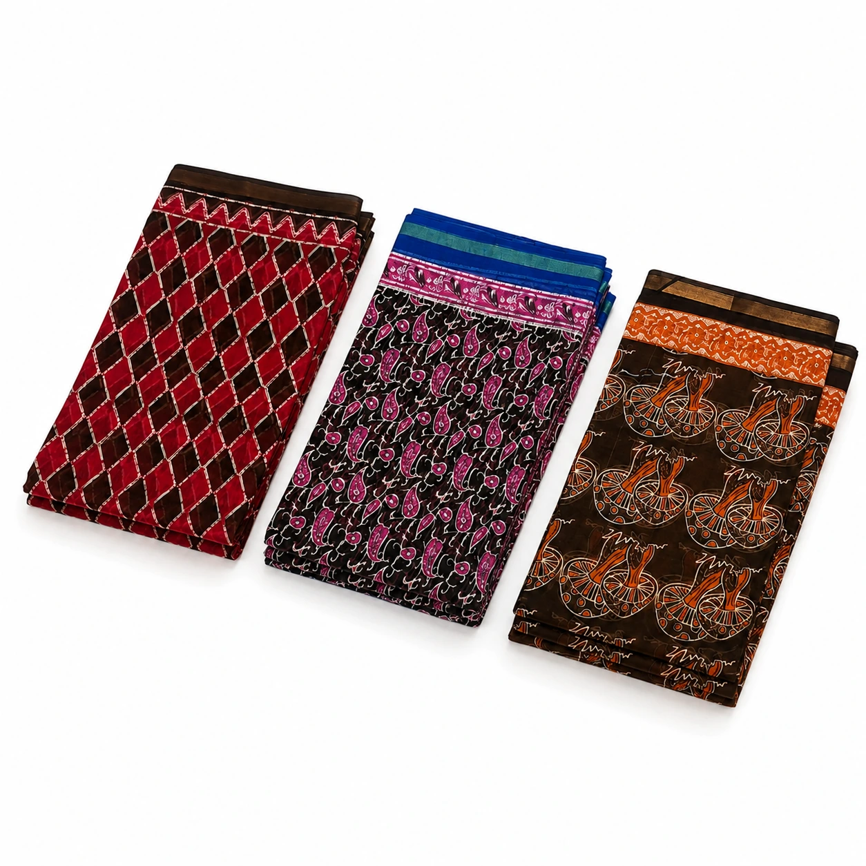 Kalamkari Printed Cotton Saree Collection