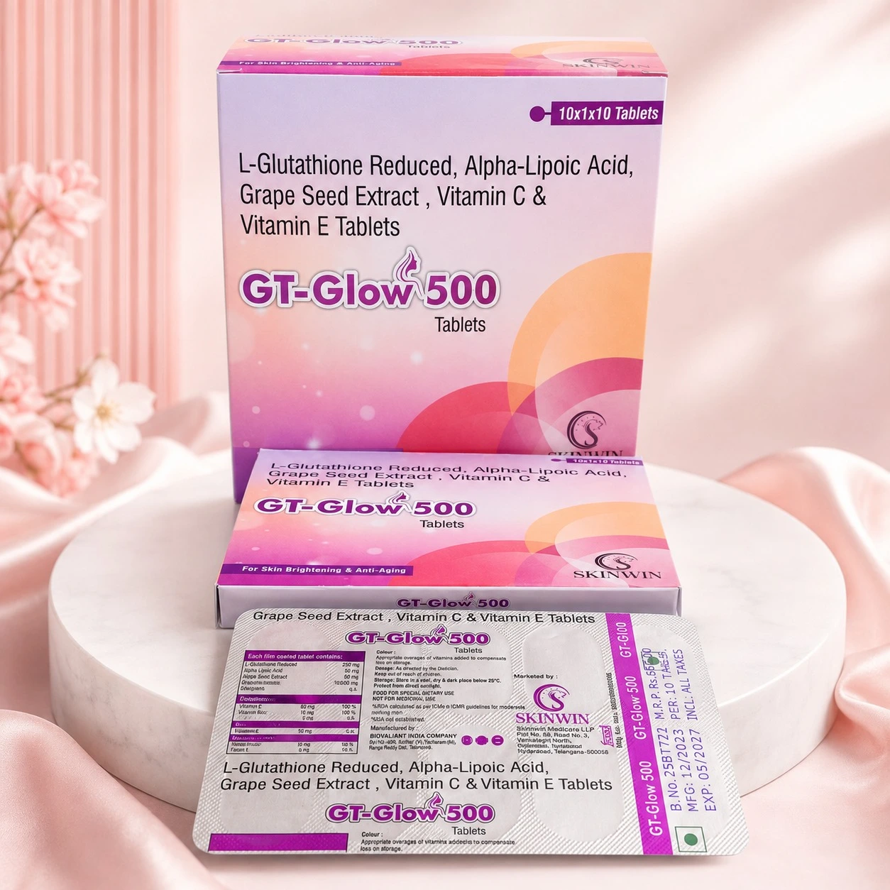 GT Glow 500 Tablets