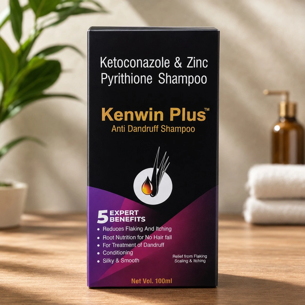Kenwin Plus Anti Dandruff Shampoo