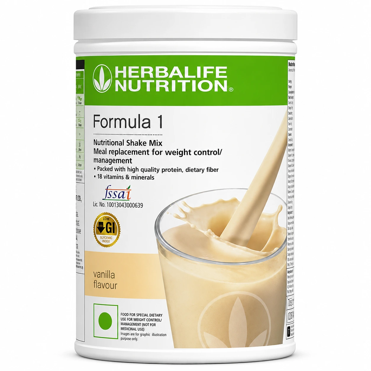 1. Formula 1 Nutritional shake mix vanilla