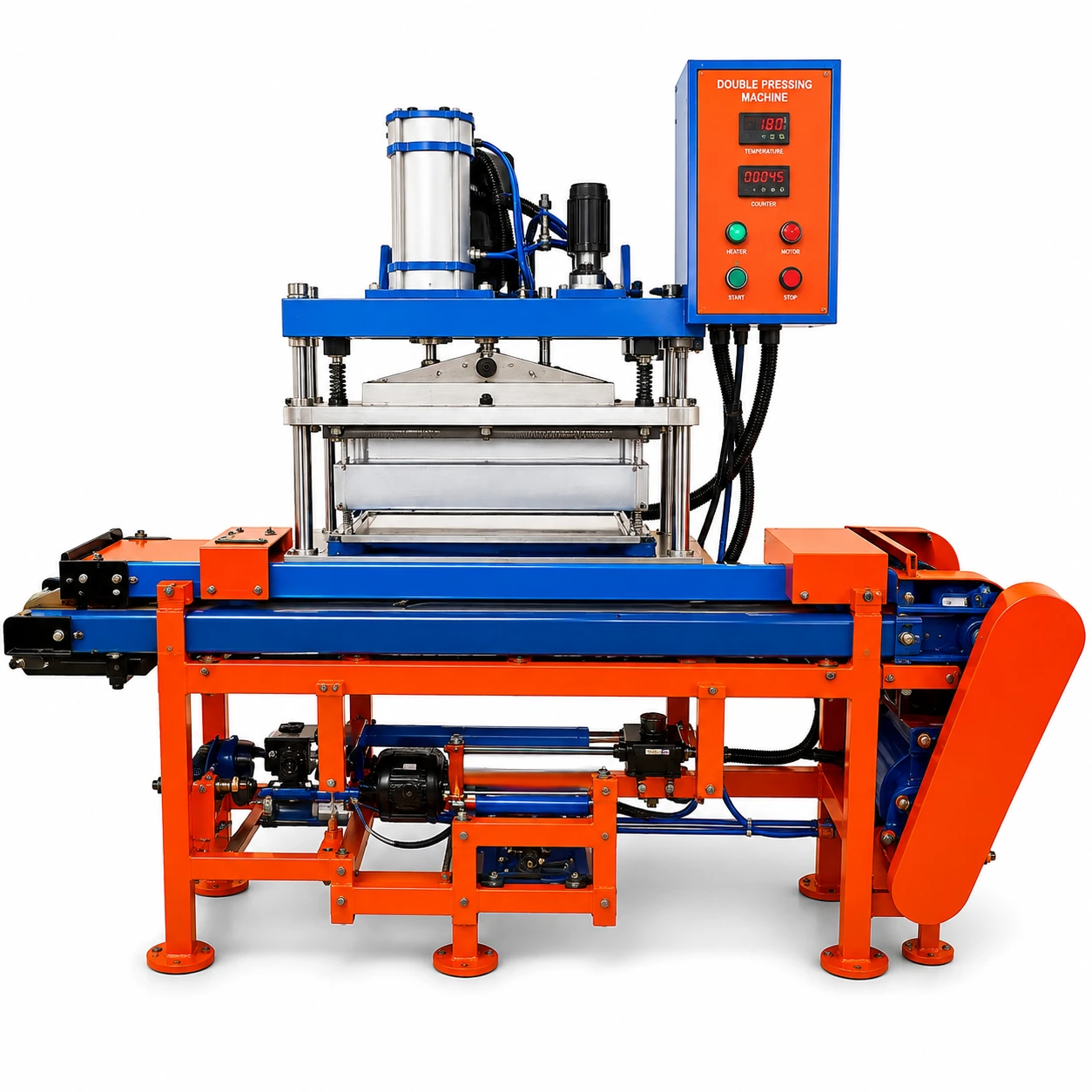 Half Cooked Double Pressing Machine