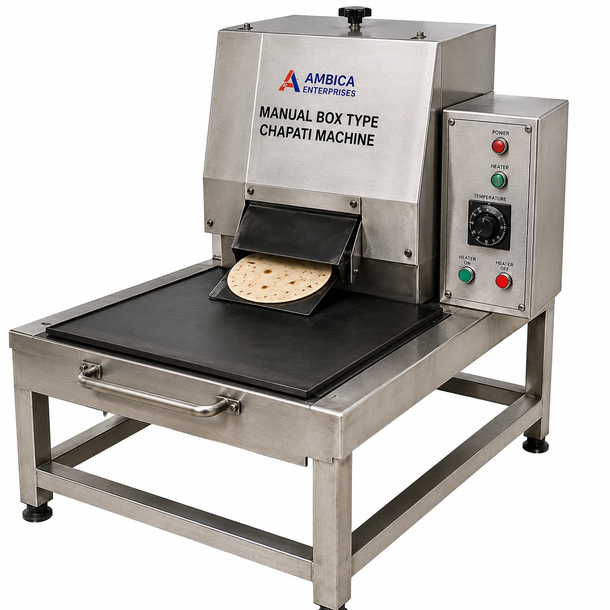 Manual Box Type Chapati Machine