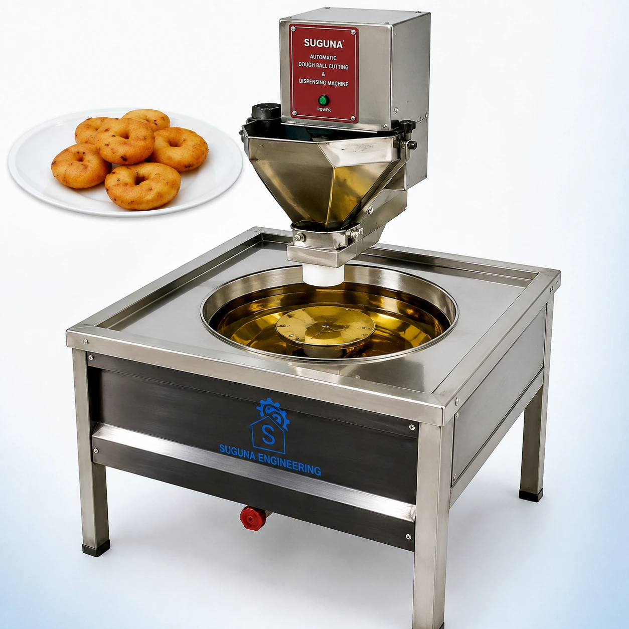 Automatic Dough Ball Cutting and Dispensing Machine