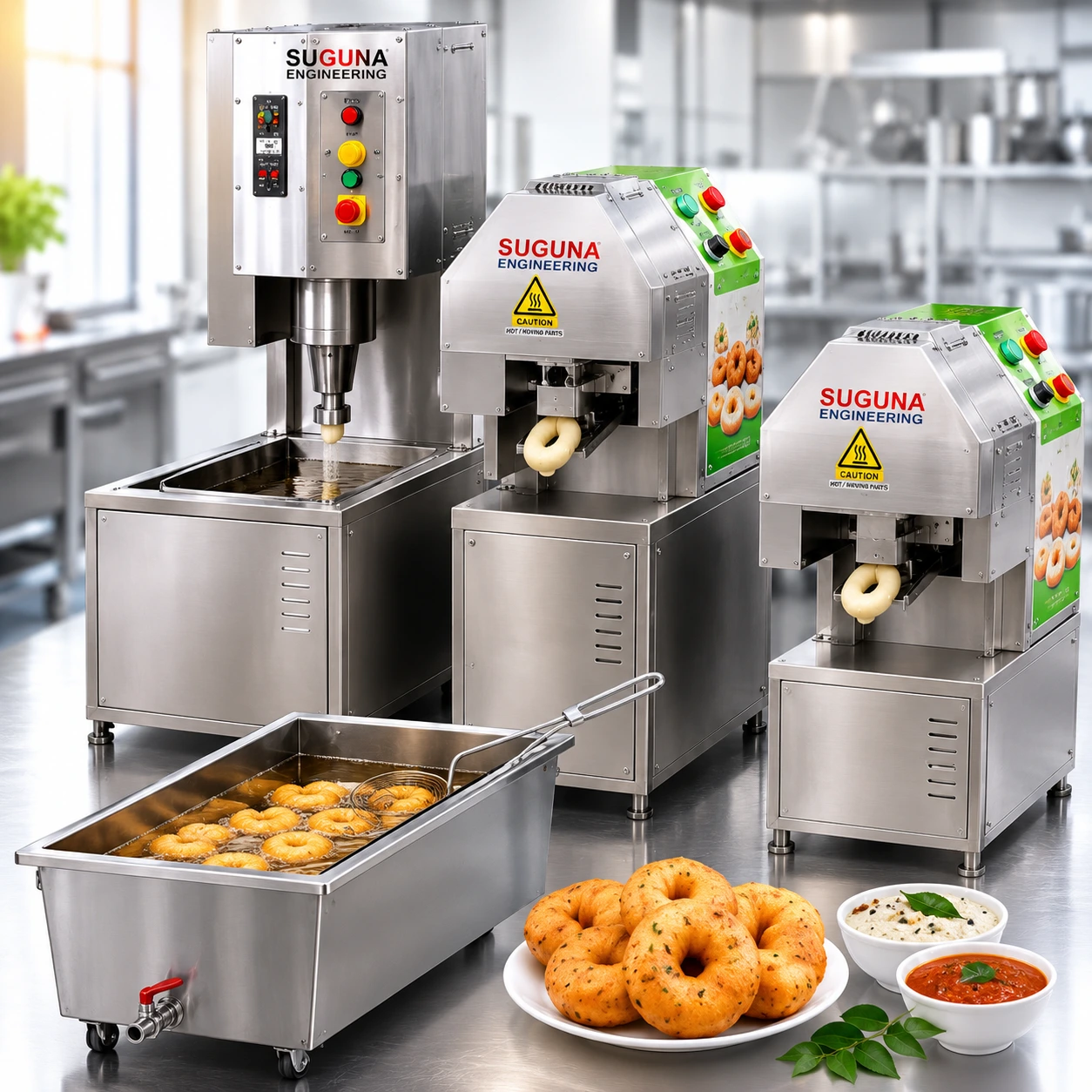 Automatic Medu Vada Making Machine