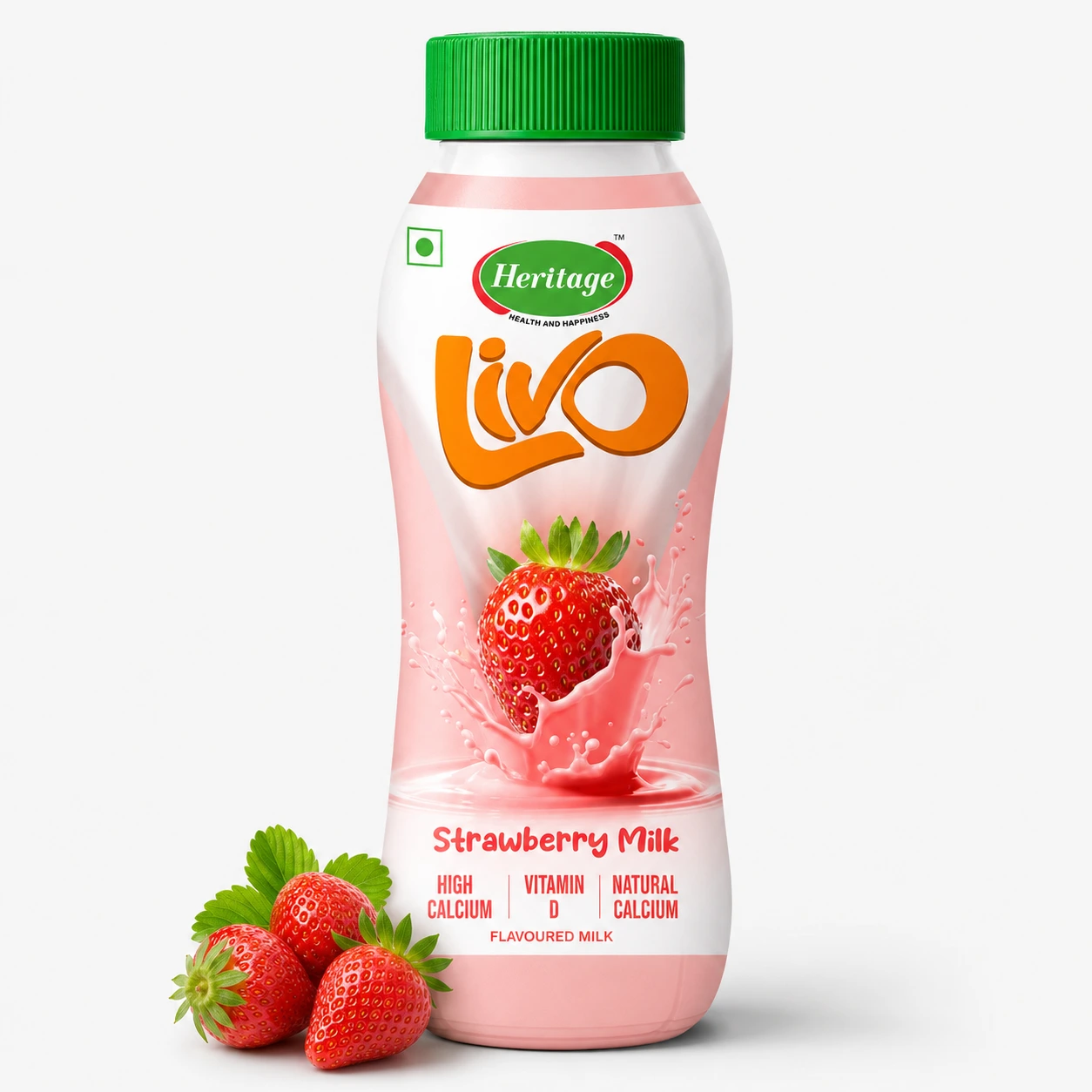 Heritage Livo Strawberry Milk Description: