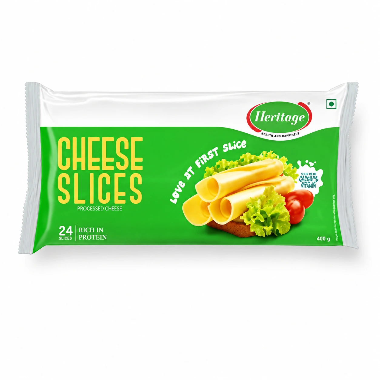 Heritage Processed Cheese Slices