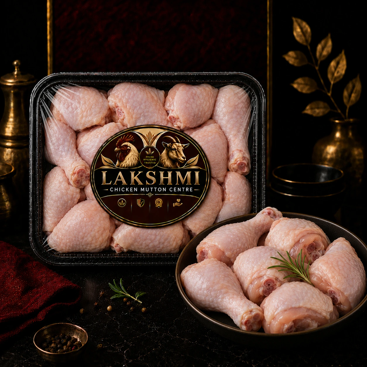 Chicken With Skin Dum Cut